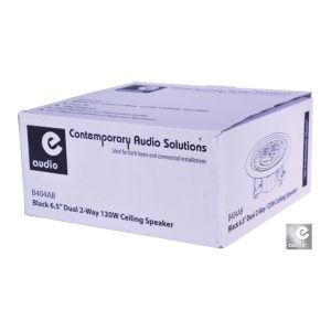 eAudio 60W Black Ceiling Speakers with Duel Offset Tweeters #4