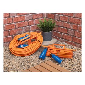 16A High Current Extension Lead with 2.5mm Orange Cable. 3m #2