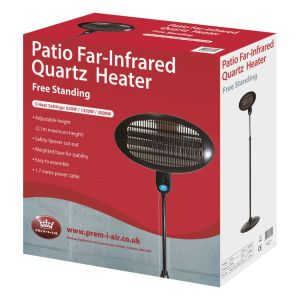 Prem I Air 2kW Pole Mounted Patio Heater #2