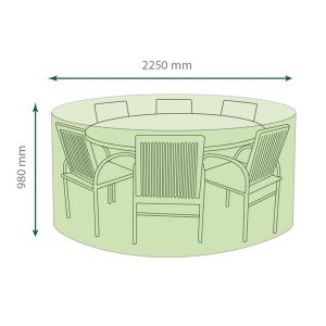 Water Resistant Large Round Patio Set Cover #2