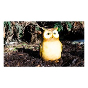 St Helens Solar Garden Ornament Owl #3