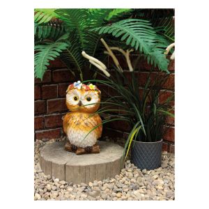 St Helens Solar Owl Ornament #2