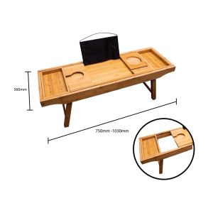 St Helens Bed and Bath Tray Table with Extending Sides and Legs #4