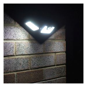 St Helens Solar Powered Motion Sensor Wall Security Light 400 Lumens #2