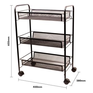 St Helens Three Tier Storage Trolley #4