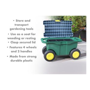 St Helens Garden Tool Trolley and Seat #2