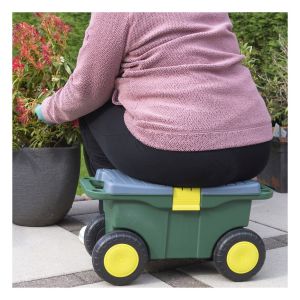 St Helens Garden Tool Trolley and Seat #4