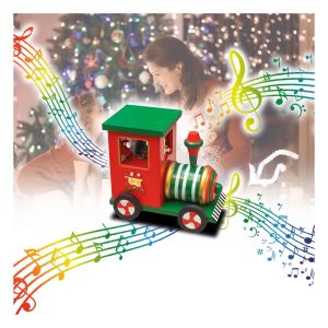 St Helens Wooden Train Music Box #2
