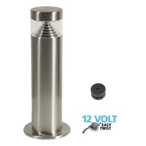 Luxform Lighting 12V Canberra Post Light in Stainless Steel