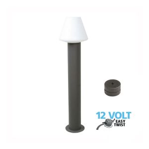 Luxform Lighting 12V Melville Tall Post Light in Anthracite