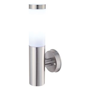 Luxform Lighting 230V Atlanta Wall Light in Stainless Steel