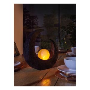 Luxform Lighting Sunrise Solar Powered Polystone Garden Ornament #2