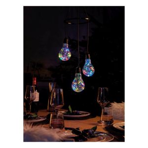 Luxform Battery Powered Apollo 3 Drop Pendant Multi Colour LED Lights #2