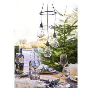 Luxform Battery Powered Apollo 3 Drop Pendant Multi Colour LED Lights #3