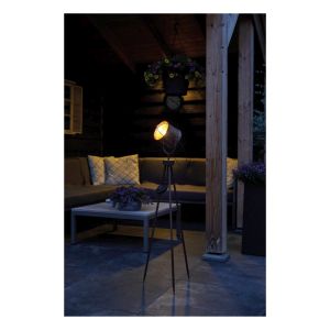 Luxform Lighting Solar Industrial LED Garden Studio Tripod Light Leipzig #4