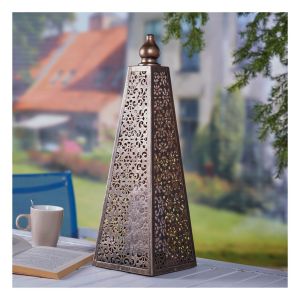 Luxform Lighting Battery Powered Luxor Pyramid Lamp 45cm