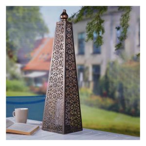 Luxform Lighting Battery Powered Luxor Pyramid Lamp 60cm