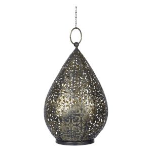 Luxform Lighting Bronze Palmyra USB Rechargeable LED Hanging Light #2