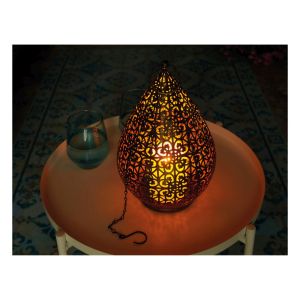 Luxform Lighting Bronze Palmyra USB Rechargeable LED Hanging Light #3