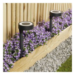 Luxform Lighting Solar LED Orange Up Down Lights. Pack of 2