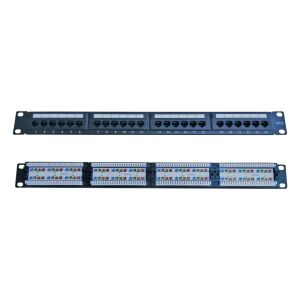 Eagle 1U 19 Inch 24 Port Cat5e Patch Panel