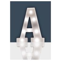 Battery Operated 3D LED Letter A Light