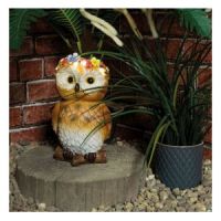St Helens Solar Owl Ornament