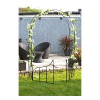 St Helens Decorative Garden Arch with Gate