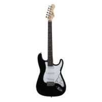 Johnny Brook Electric Guitar Black with Lead