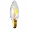 Girard Sudron LED Filament Candle Bulb 3 Loops C35 (3w) E14 Clear