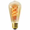 Girard Sudron LED Filament Edison Bulb Twisted (4w) B22 Amber