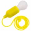 Home and Garden Battery Operated LED Hanging Pull Light. Yellow