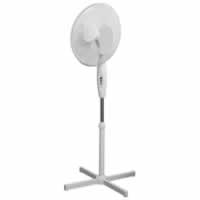 Prem I Air 16 inch White Oscillating Pedestal Fan with 3 Speeds