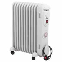 Prem I Air 25 Kw 11 Fin Oil Filled Radiator with 24 Hour Timer
