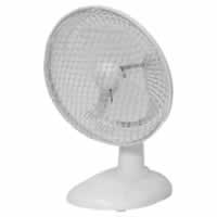 Prem I Air 6 inch White Desktop Fan with 2 Speed Settings