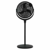 Prem I Air 16 inch Power Stand Fan with 7 Hour Timer Remote. Desk Floor or Wall Mount