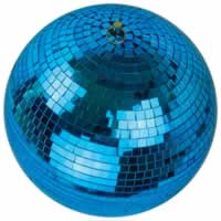 FXLab Coloured Mirror Ball. Blue 300mm