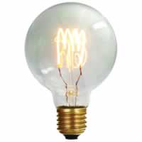 Girard Sudron LED Filament Globe Bulb 4 Loops G95 (4w) E27 Clear