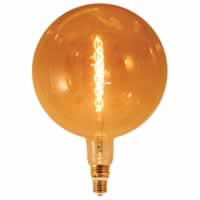 Girard Sudron LED Filament Giant Globe Bulb Twisted G380 (8w) E40