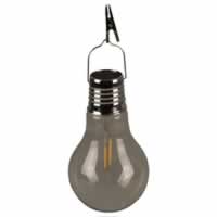 Luxform LED Solar Filament Glass Bulb