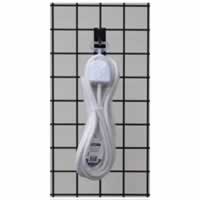 Eagle Two Gang 13A Extension Lead. White 3M #3