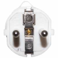 Eagle 2 Pin White Rewireable Euro Plug #3