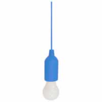 Home and Garden Battery Operated LED Hanging Pull Light. Blue #3