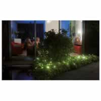 Luxform 100 LED 10M Battery Operated Outdoor Warm White String Lights with Timer #3