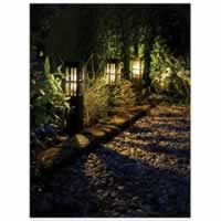 Luxform Polaris Intelligent Solar LED Square Bollard Post Light 20 Lumen #3