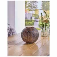 Luxform Solar Metal Flower Effect Table Light. Coco Model. Single #3