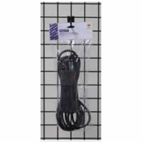 Eagle 2 Gang Extension Lead with Neon Indicator. Black 5M #2