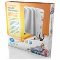 Prem I Air 25 Kw 11 Fin Oil Filled Radiator with 24 Hour Timer #2