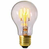 Girard Sudron LED Filament Standard Bulb 3 Loops A60 (3w) E27 Clear #2