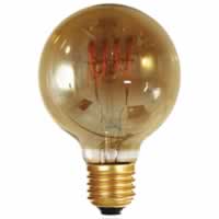 Girard Sudron LED Filament Globe Bulb 4 Loops G80 (4w) E27 Smoky #2